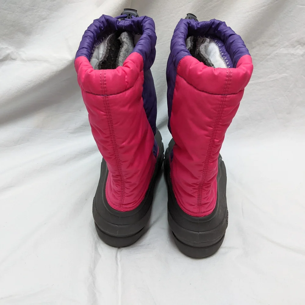 Sorel Girls Insulated Snow Boots Size 6